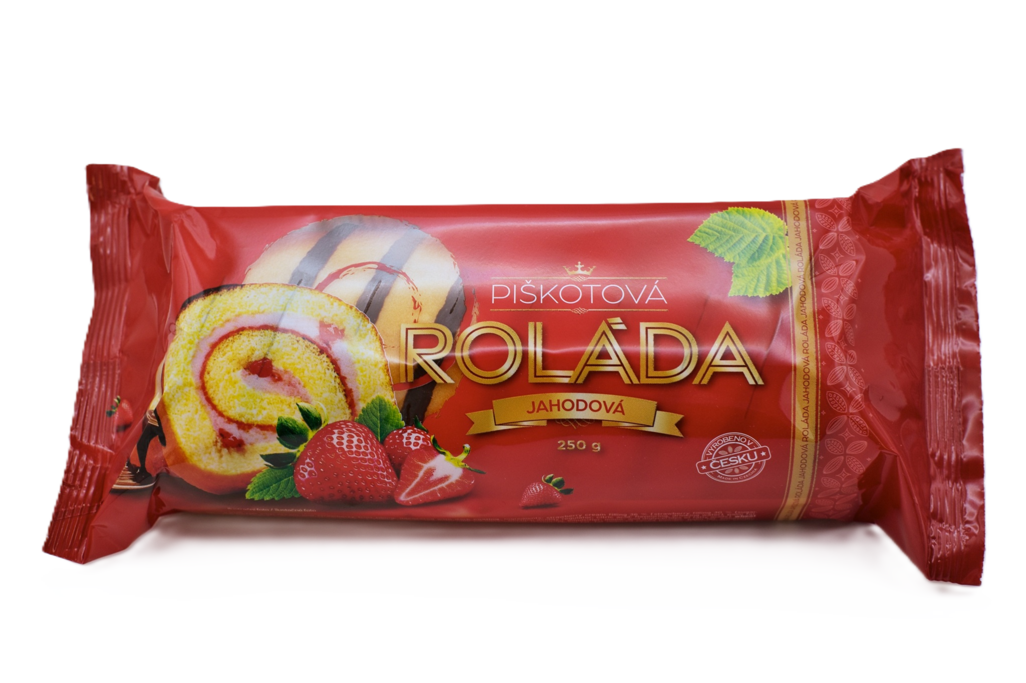 Strawberry Swiss- Roll