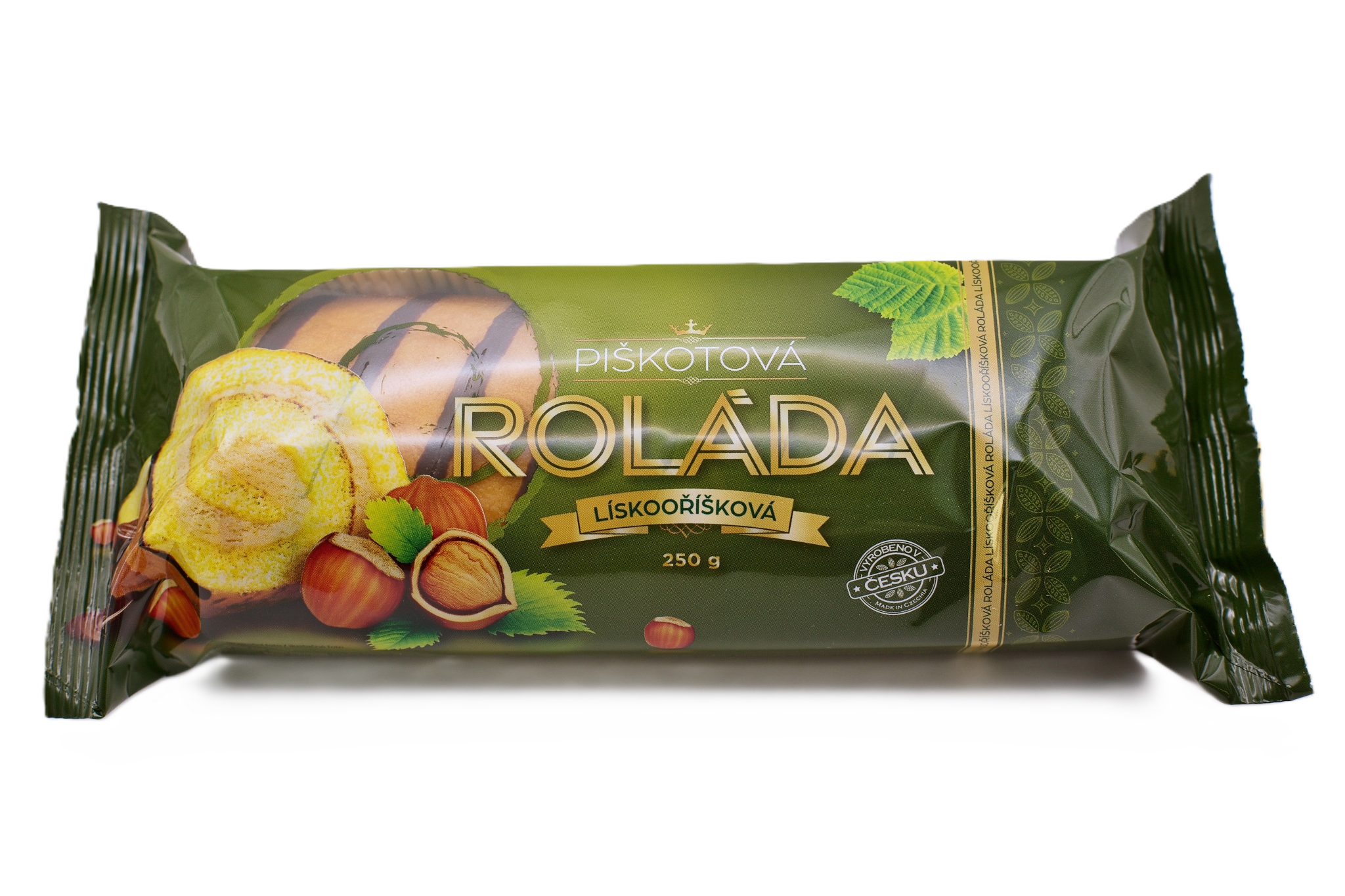 Lískooříšková roláda