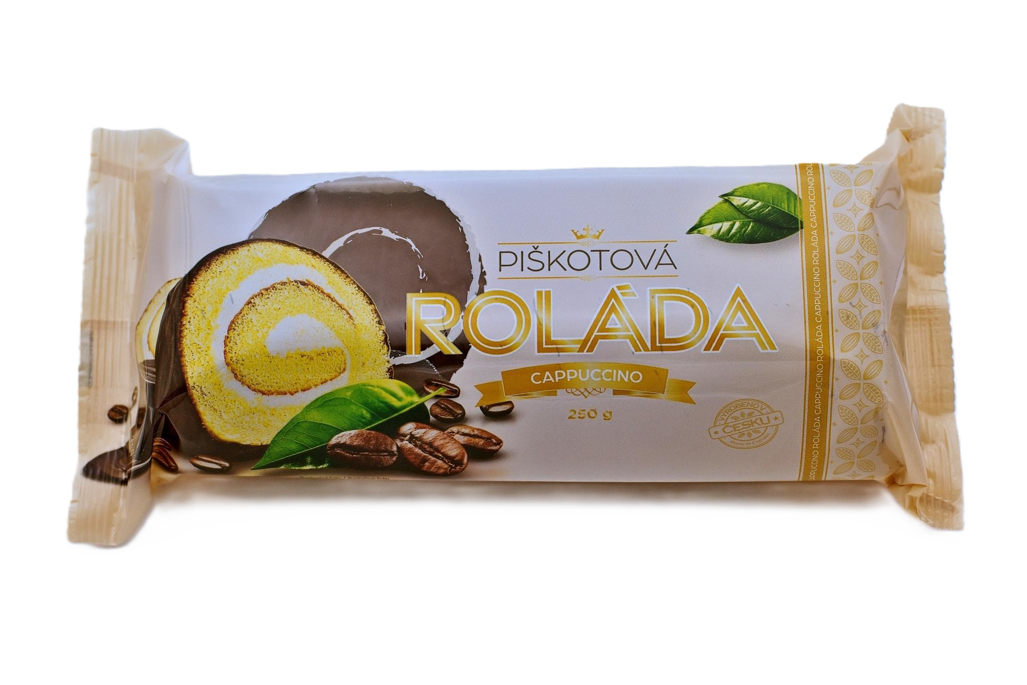 Roláda cappuccino obal