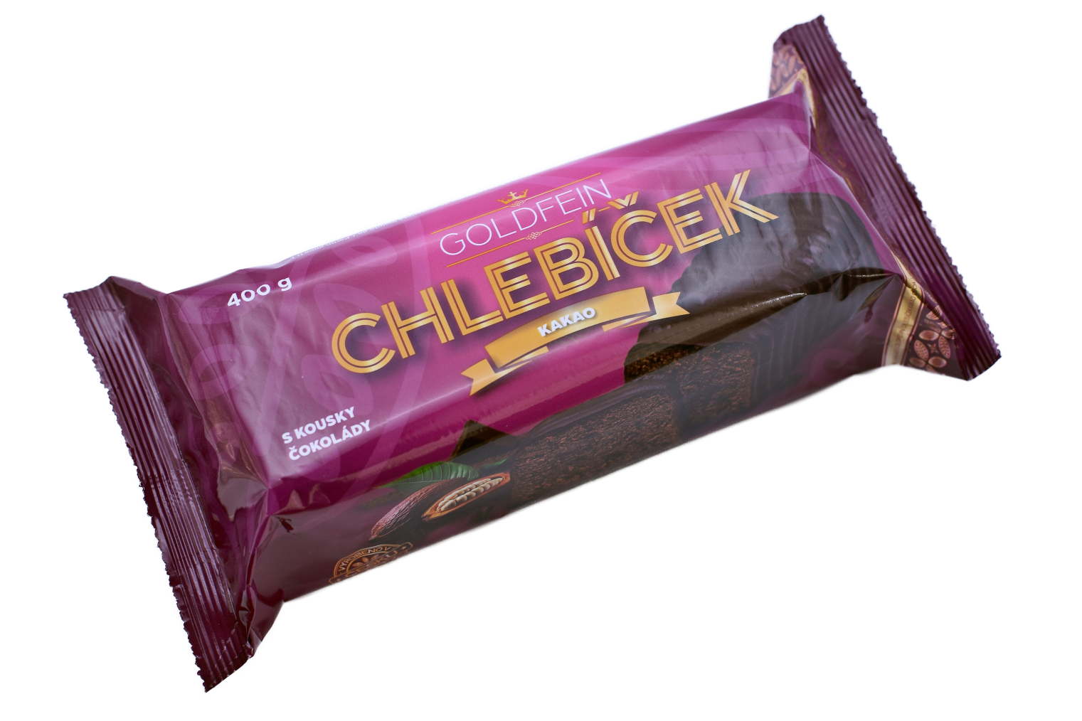 Kakaokuchen mit Schokoladenstücken